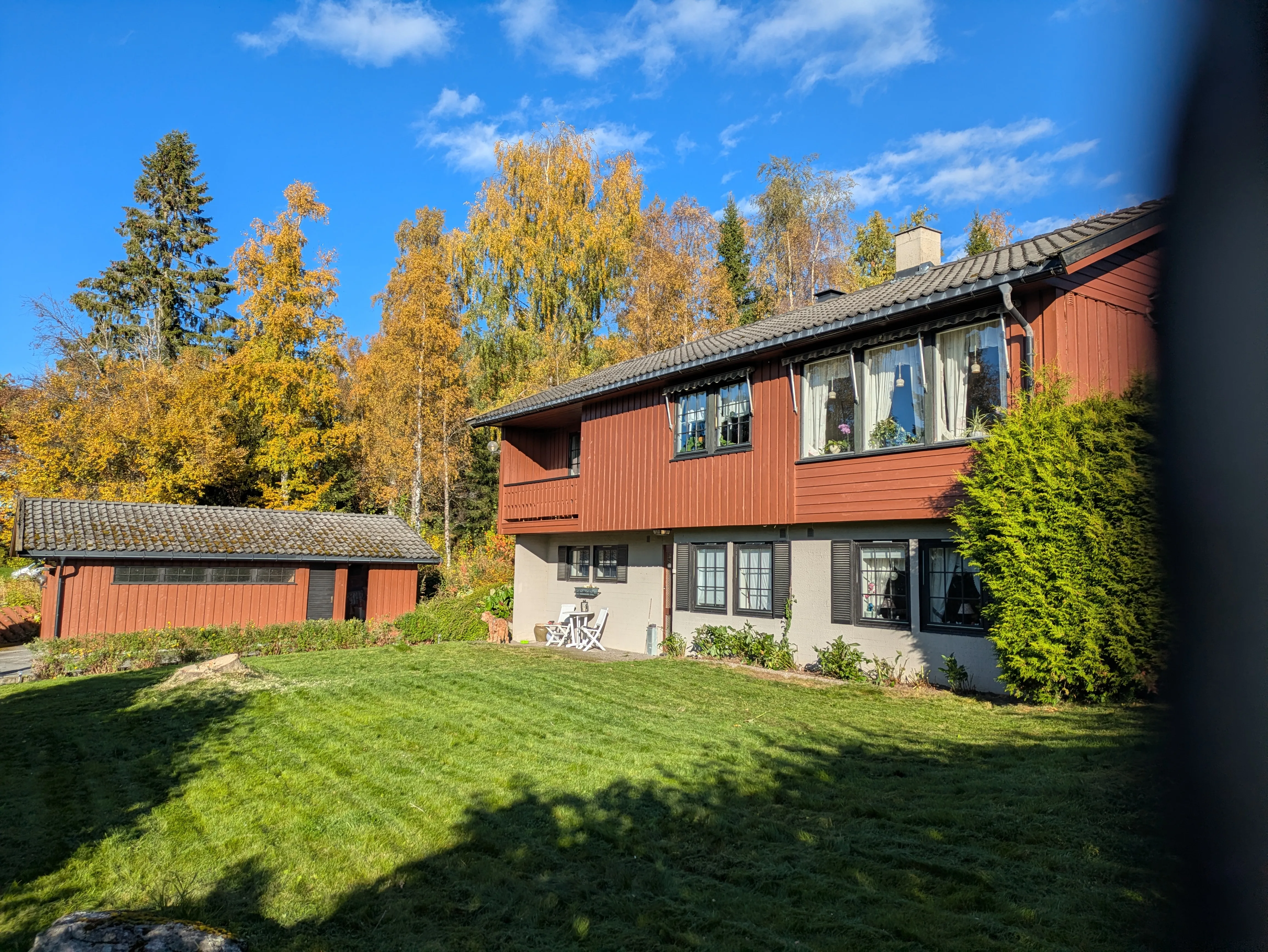 Uteområdet på Holtenga 15